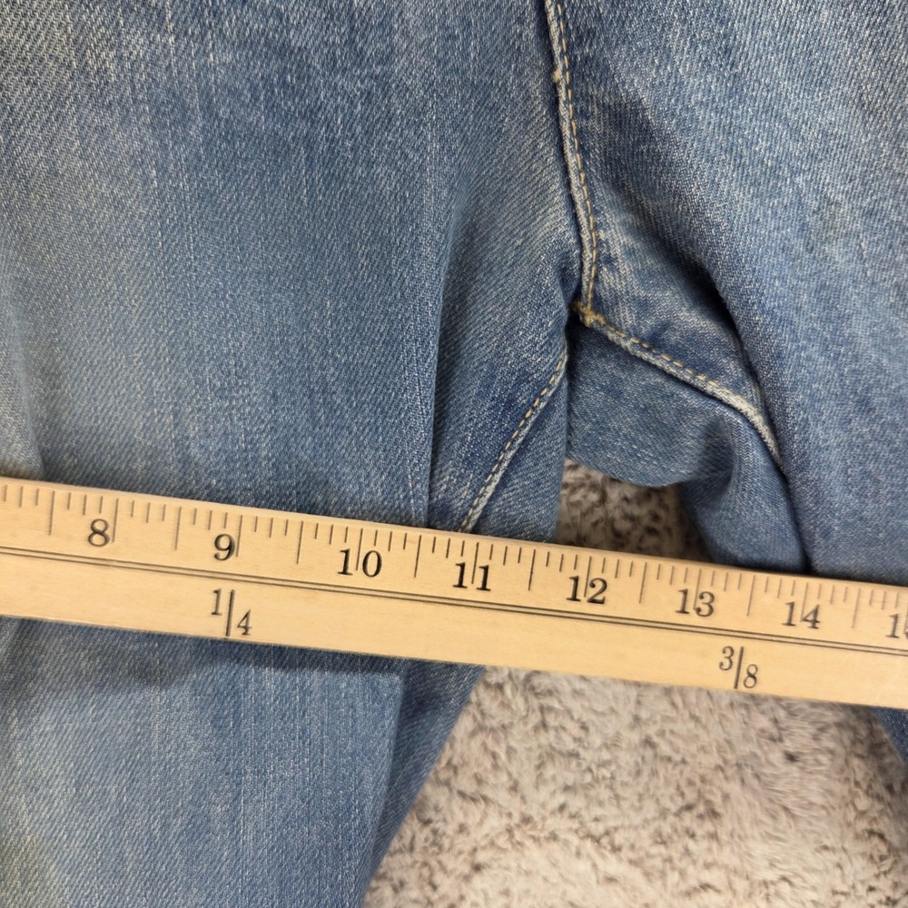 Vintage Levis Engineered Jeans Mens 36x32 Blue Twisted Buckle Back One Pocket - Picture 6 of 16
